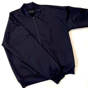 LES TIEN • Satin effect bomber jacket